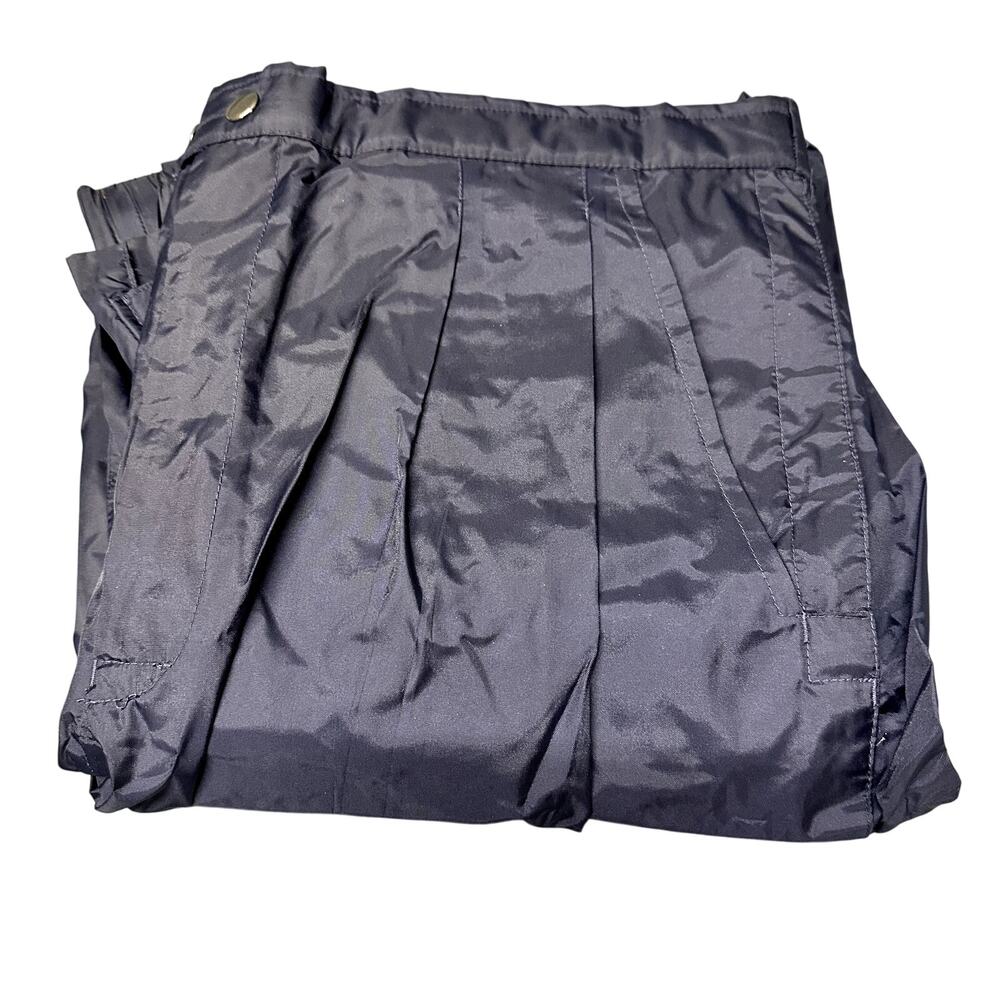 Vintage Duckster Pants Mens Large Blue Nylon Elastic Waist Golf Over-Pant